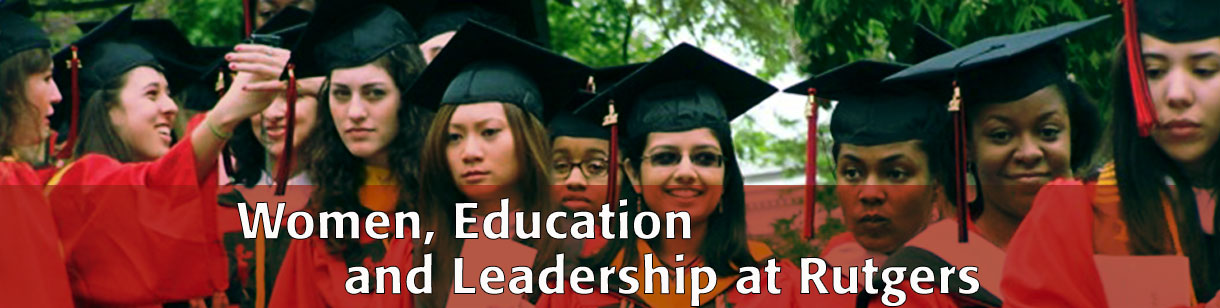 Women, Education and Leadership at Rutgers wide image