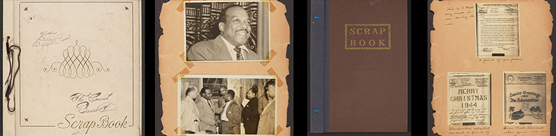 Count Basie scrapbook covers